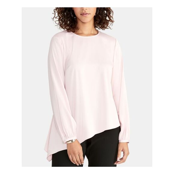RACHEL ROY Womens Pink Long Sleeve Crew Neck Top Size: XS - Picture 1 of 2